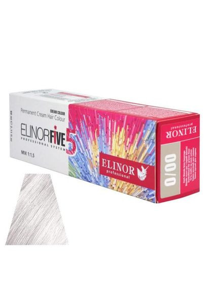 Краска для волос ELINOR ПРОЗРАЧНЫЙ 0/00 (100 МЛ). Elinor Professional (324625120)