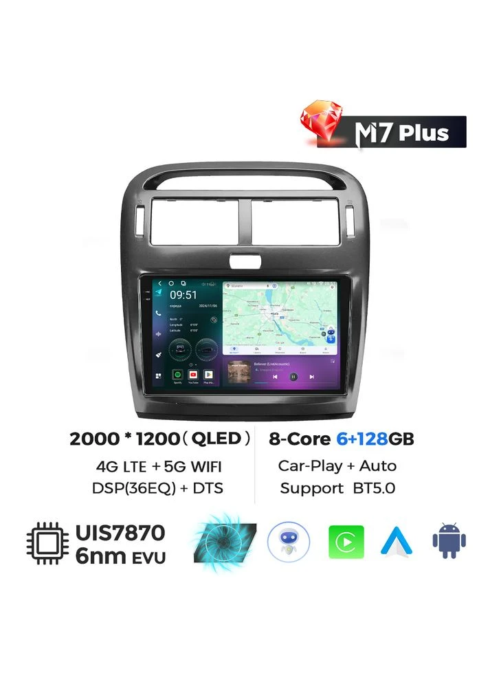 Штатна магнітола M7 Plus Lexus LS430 (2000-2006) CarPlay QLED Mekede ES (384275105)