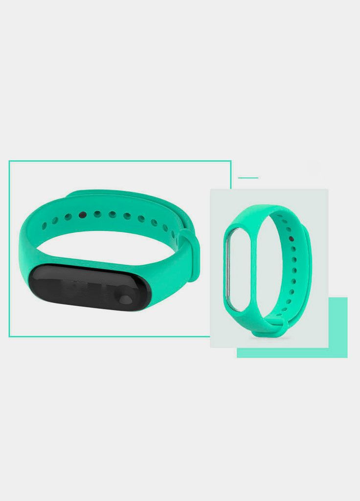 Дитячий сенсорний електронний годинник з браслетом водонепроникний Зелений PRC (262890212)