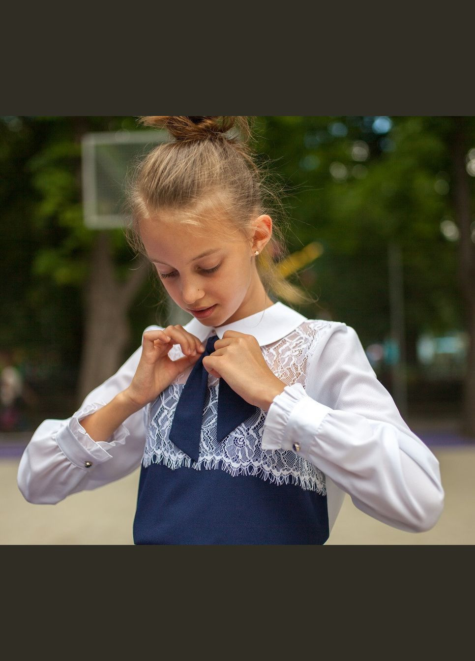 Белая блузка Світ блуз демисезонная