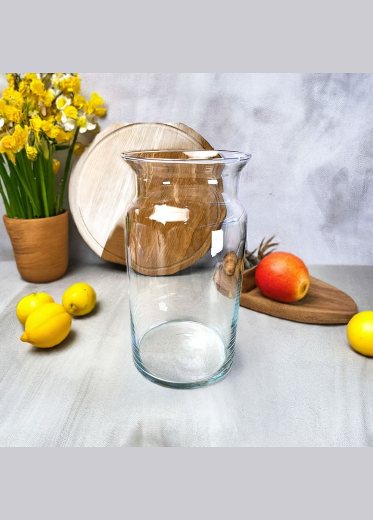 Стеклянная ваза 29 см Trend Glass JANNA TRENDGLASS (317048733)
