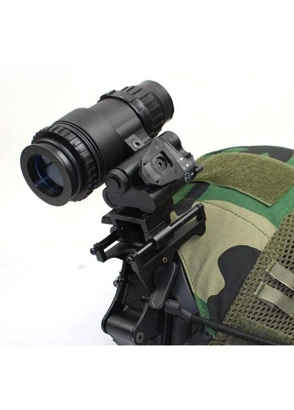 Прилад нічного бачення Монокуляр PVS-18 із кріпленням Wilcox L4G24 на шолом No Brand (333662441)
