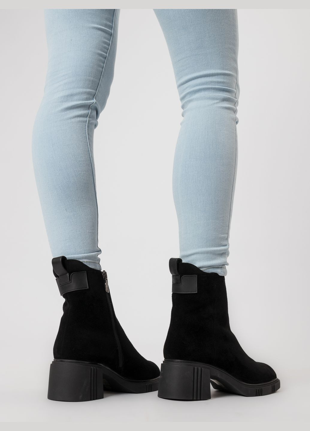 Зимние ботинки (1700ц) Polann из натуральной замши