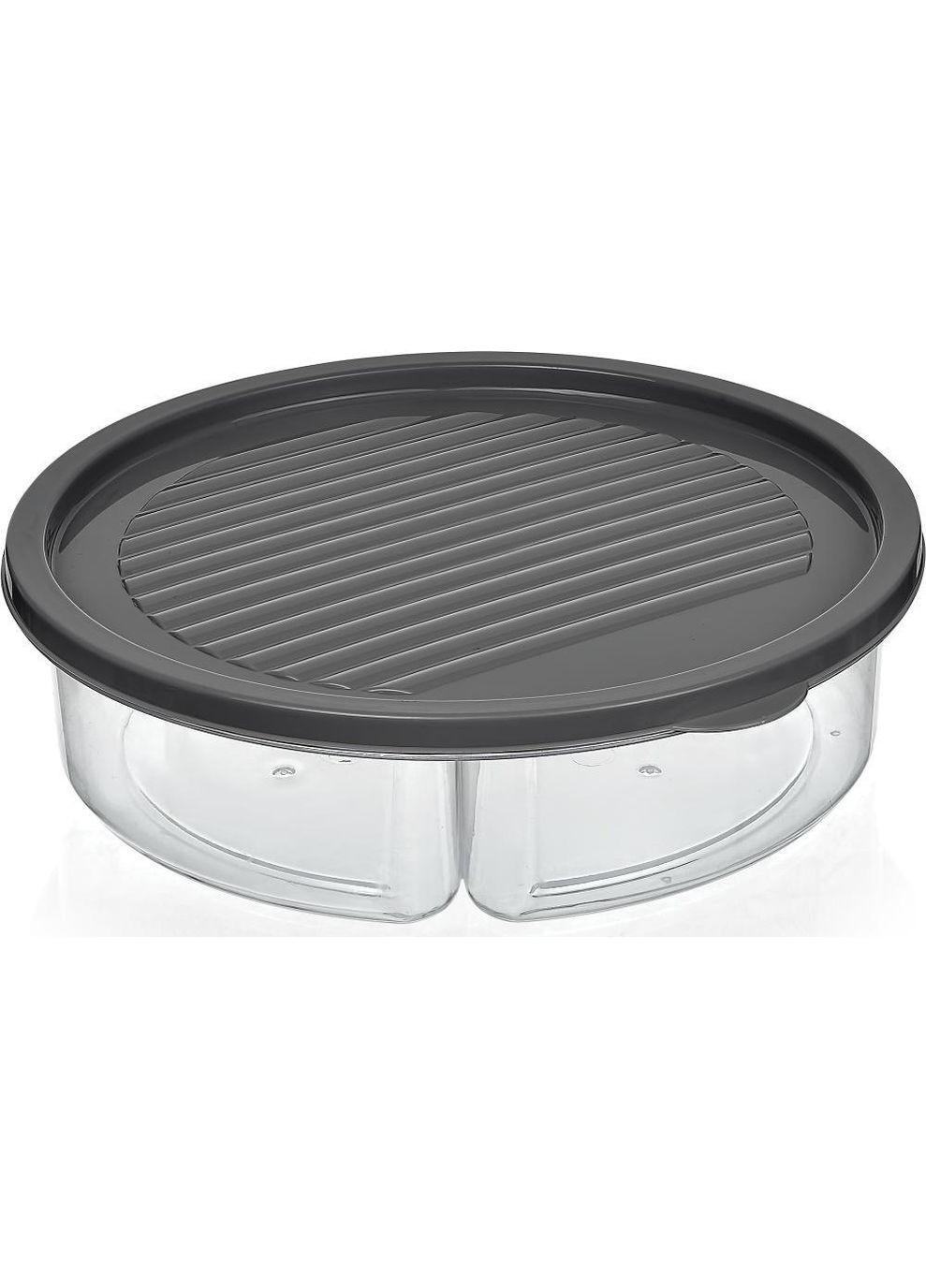 Форма пластиковая для хранения продуктов (3 отсека) 400мл (BG-393 MIX DISPLAY BOX) серая Bager (322539614)