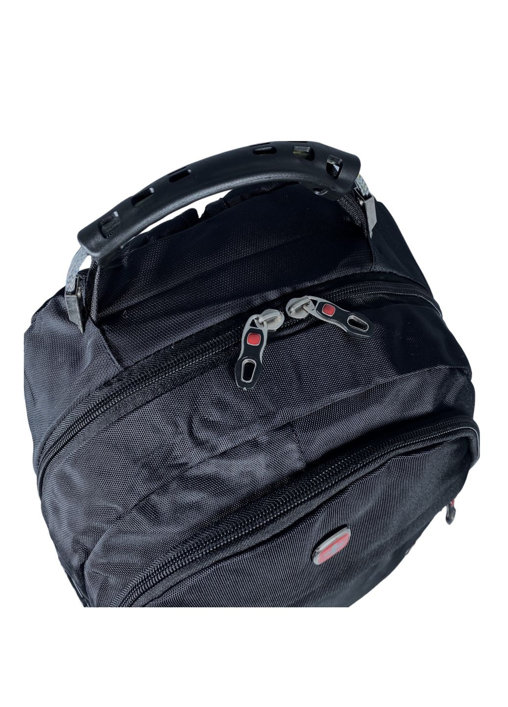 Рюкзак міський, 25 л, два відділи, USB слот+кабель, розʼєм для навушників, розміри: 45*30*17 см, чорний SWISSGEAR (284338095)