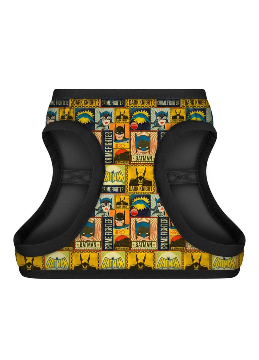 Шлея для собак мягкая Clothes Бэтмен винтаж XS4В 36-39 см С 26-28 см WAUDOG (292175348)