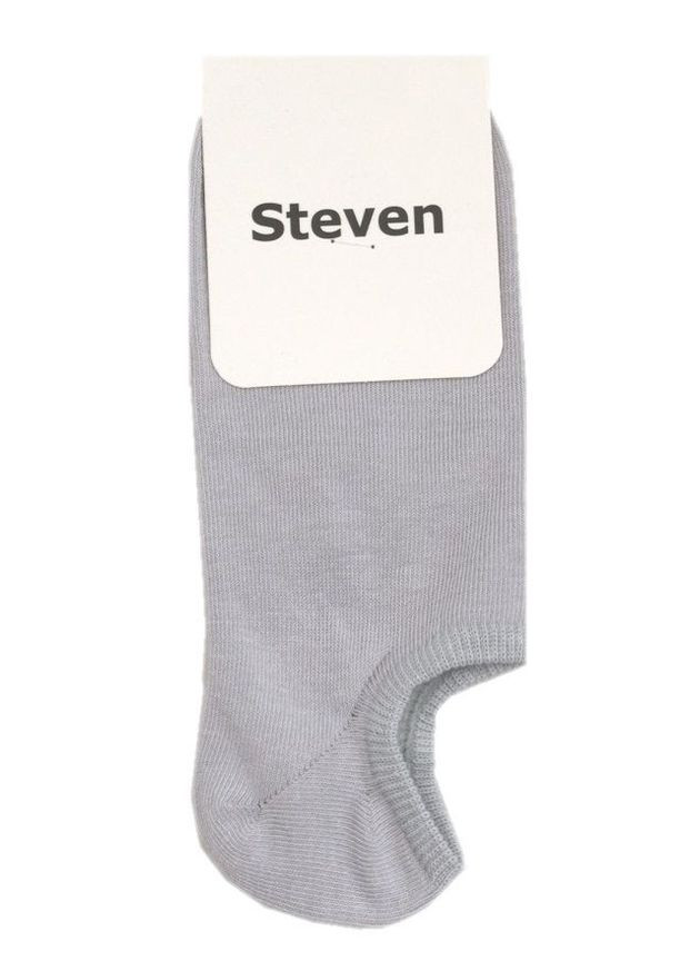 Шкарпетки жіночі короткі бавовняні 073 х 1 блакитні 38-40 Steven 073x1 (289869415)
