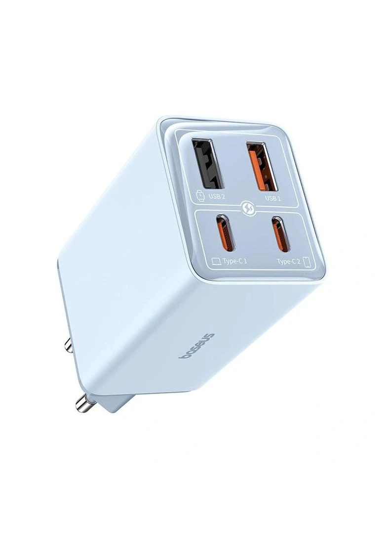 МЗП GaN6 Pro OS 2C+2U 65W + Type-C to Type-C 100W (1m) (P10162701) Baseus (296809077)