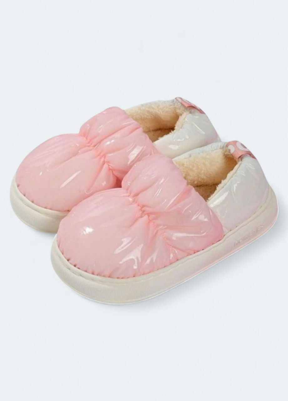 Светло-розовые тапки авто леди для девочек светло-розового цвета Home