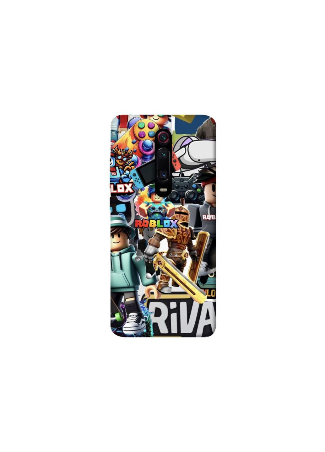 Чехол на Xiaomi Redmi K20 / K20 Pro / Mi9T / Mi9T Pro Roblox collage Frontalka (356084021)