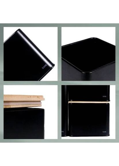 Ємність Kiril 1.4л Black (17888) Kela (329142990)