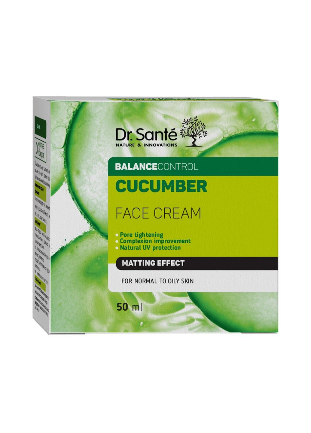 Cucumber Крем для обличчя 50 мл Dr. Sante (283017595)