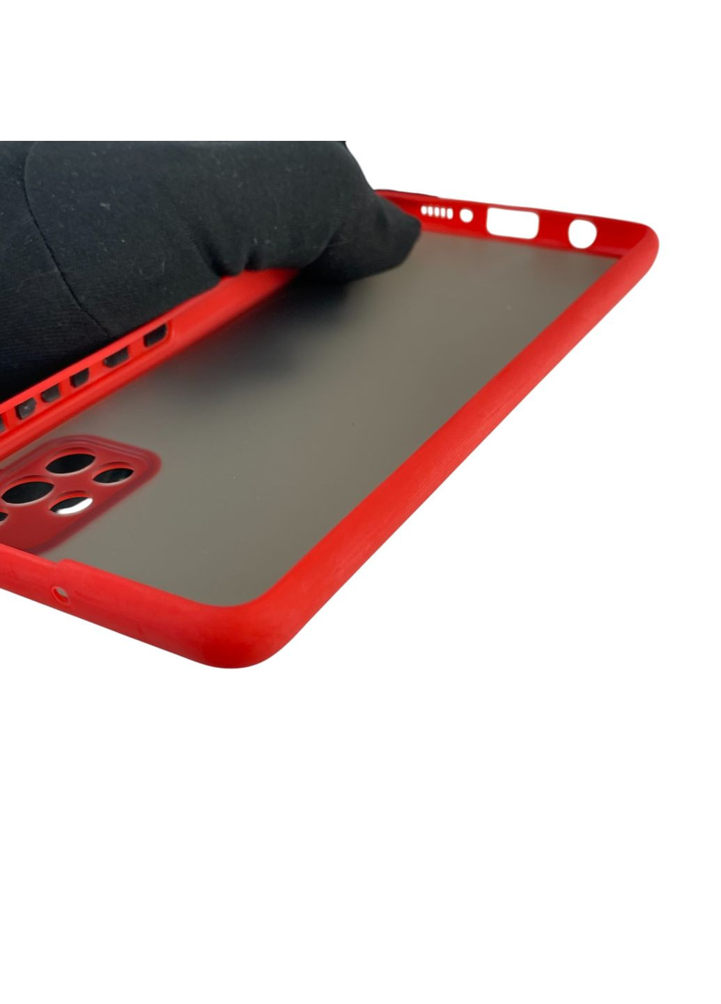 Чехол для телефона Galaxy A51 (SM-A515F) с высокими бортами с защитой камеры на самсунг а51 красный Samsung (366233797)
