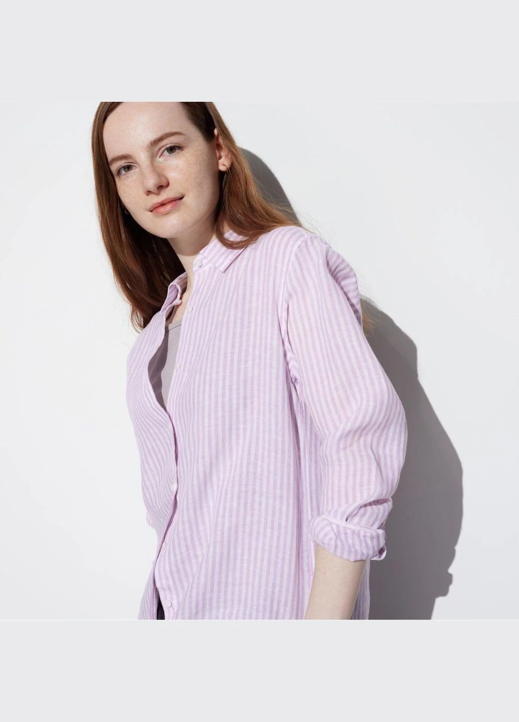 Сорочка лляна (464733) Uniqlo (330827060)