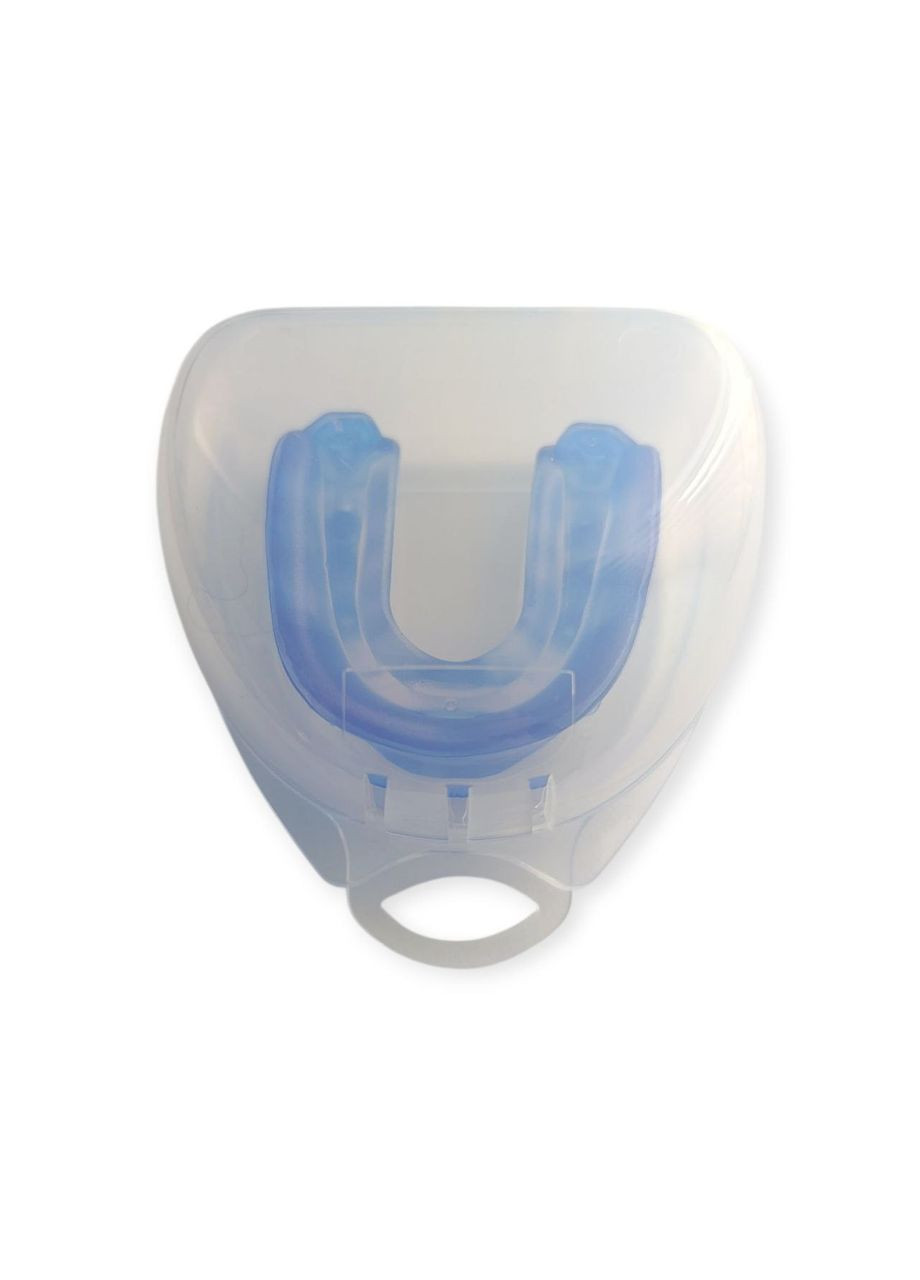 Капа боксерская детская POWER HC1-BL+TM сине-прозрачная SNS (366973344)