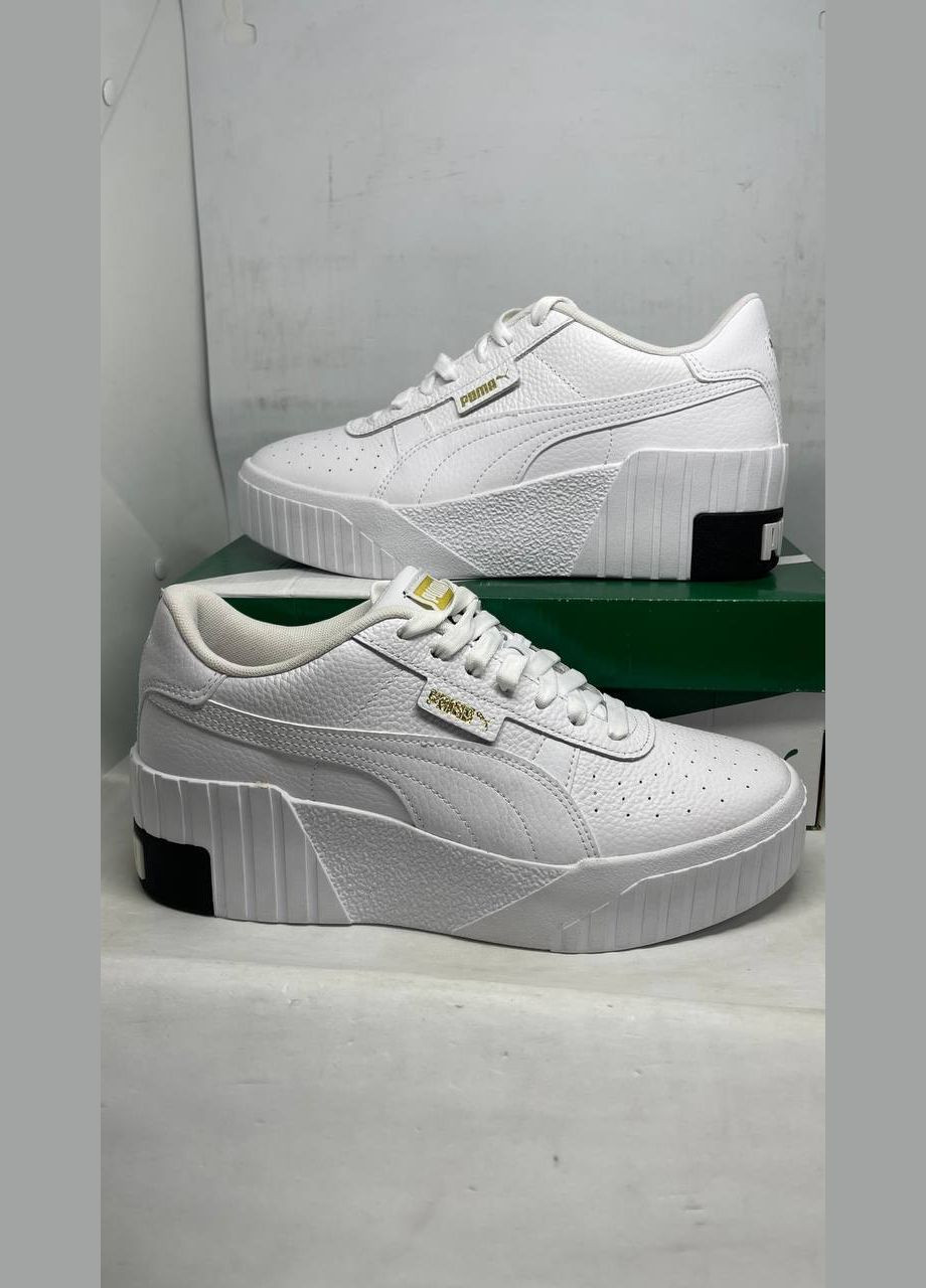 Білі кросівки жіноча Puma Cali Wedge Wn’s