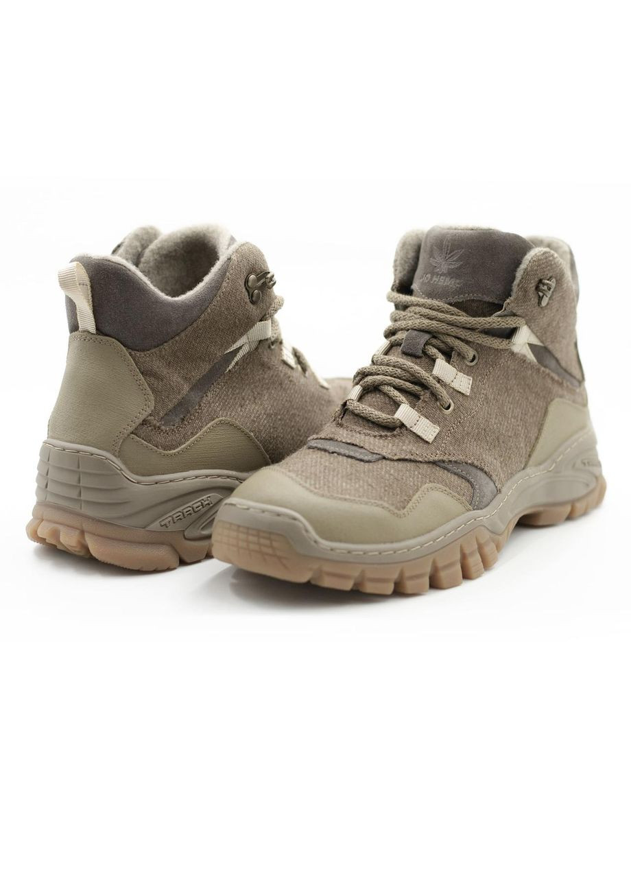 Коричневые зимние зимние ботинки coyote 45 Jo Hemp