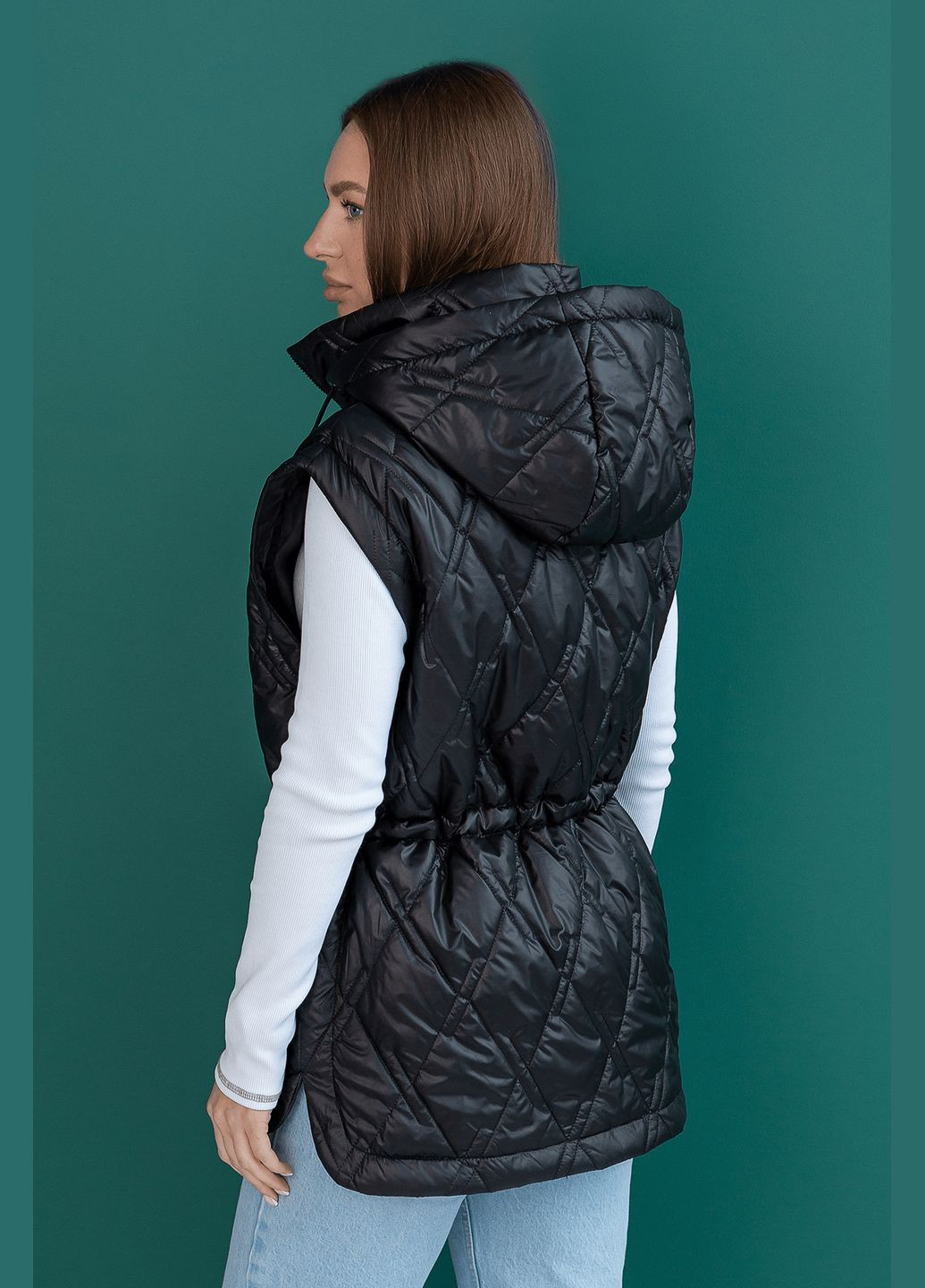 Жилет Синти 46 Черный MioRichi (304971097)