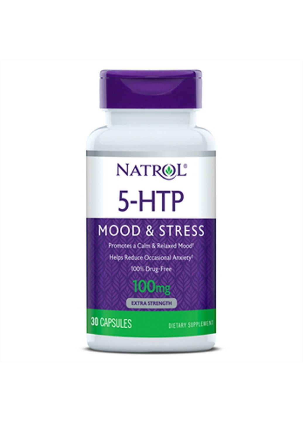 Аминокислота 5-HTP 100 mg, 30 капсул Natrol (315869557)