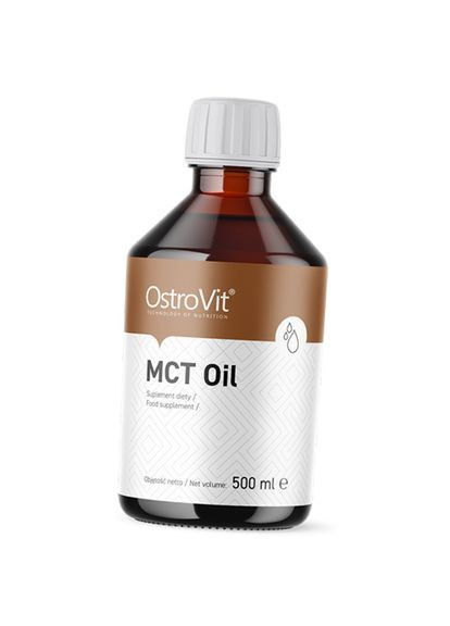 Олія МСТ, MCT Oil, 500мл (74250002) Ostrovit (322730131)