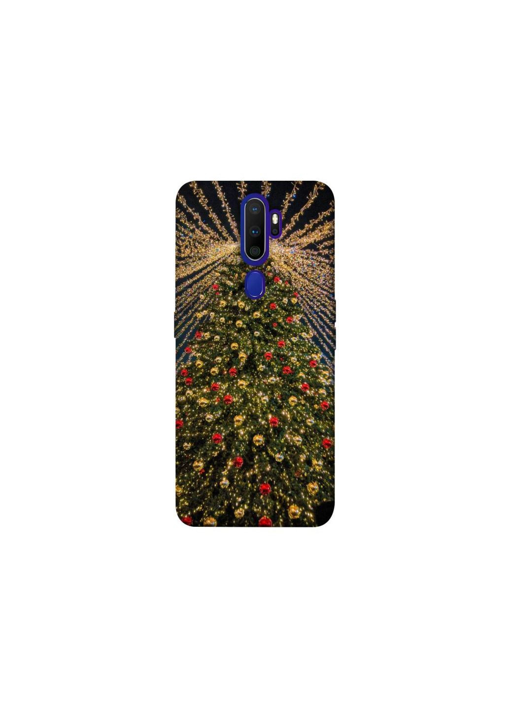 Чехол на Oppo A5 (2020) / Oppo A9 (2020) Новогодний v25 Frontalka (353318459)