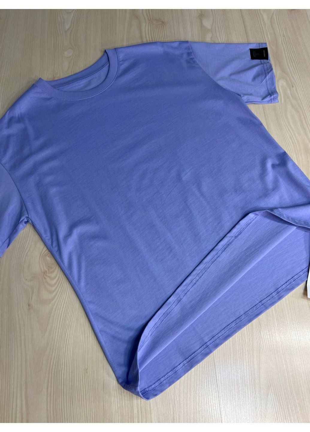 Футболка жіноча A-N 26075 оверсайз базова з нашивкою No Brand - (331143212)