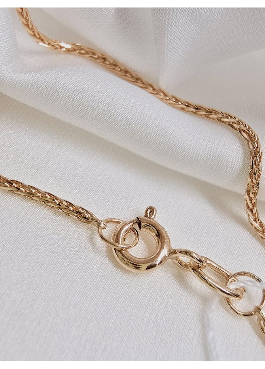 Золотий ланцюжюк «Колосок», червоне золото 585 проби (50см) ц303403-1л Столична Ювелірна Фабрика (355795729)