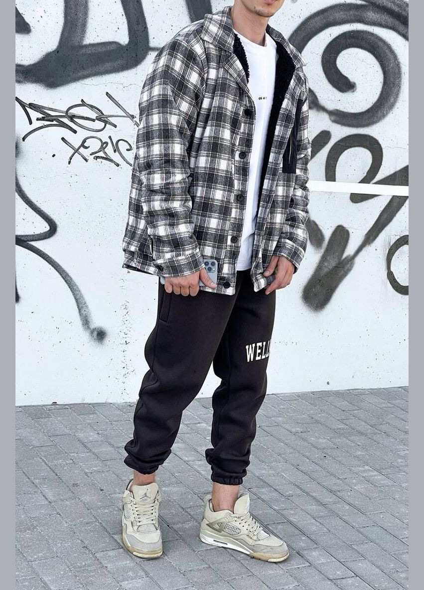 Бежевая демисезонная оверсайз куртка GRUF