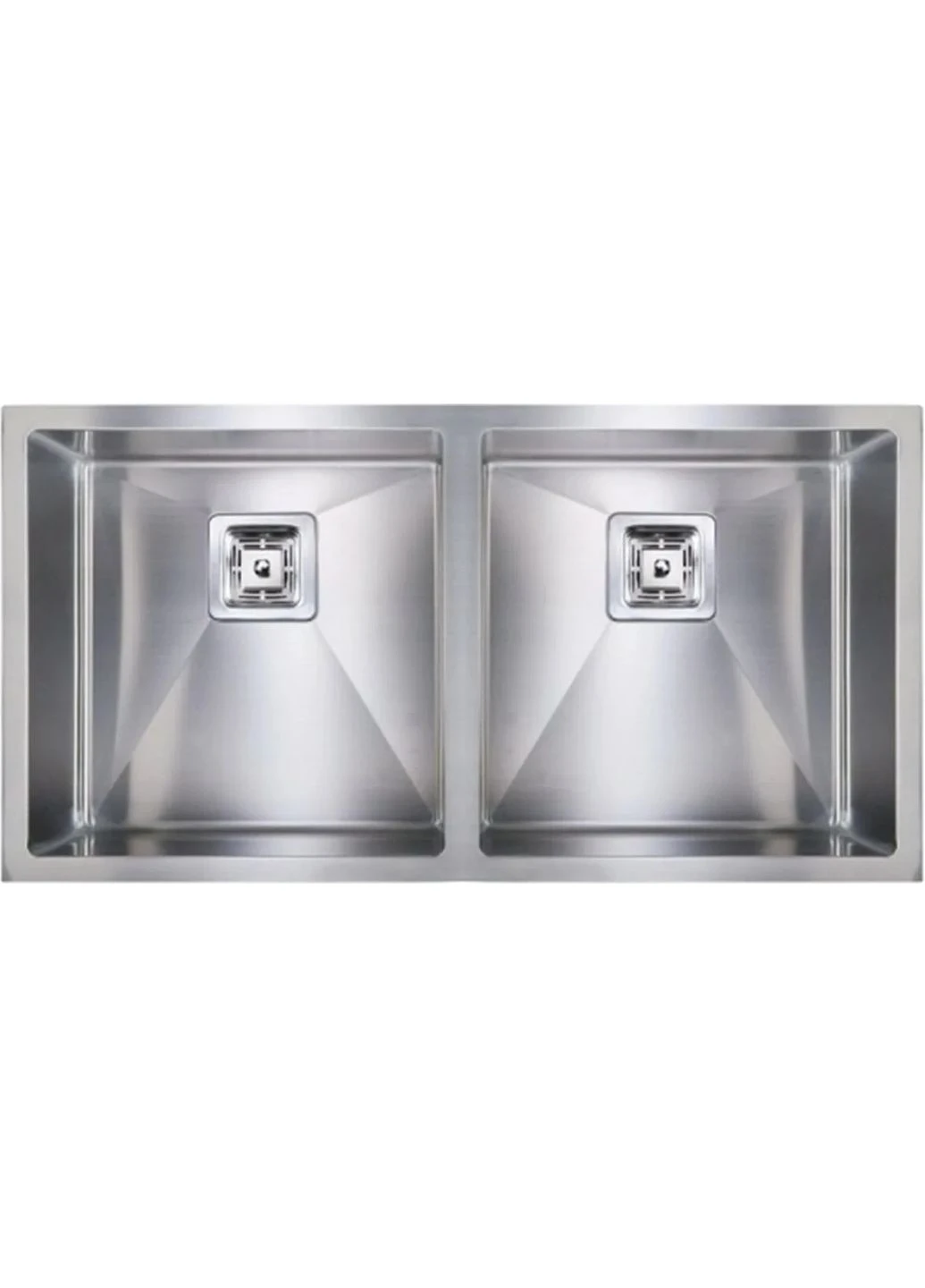 Кухонная мойка Quadro 87х2 R10 Double (87x44) 1,20 мм 8217.401.0683 Fabiano (392429345)