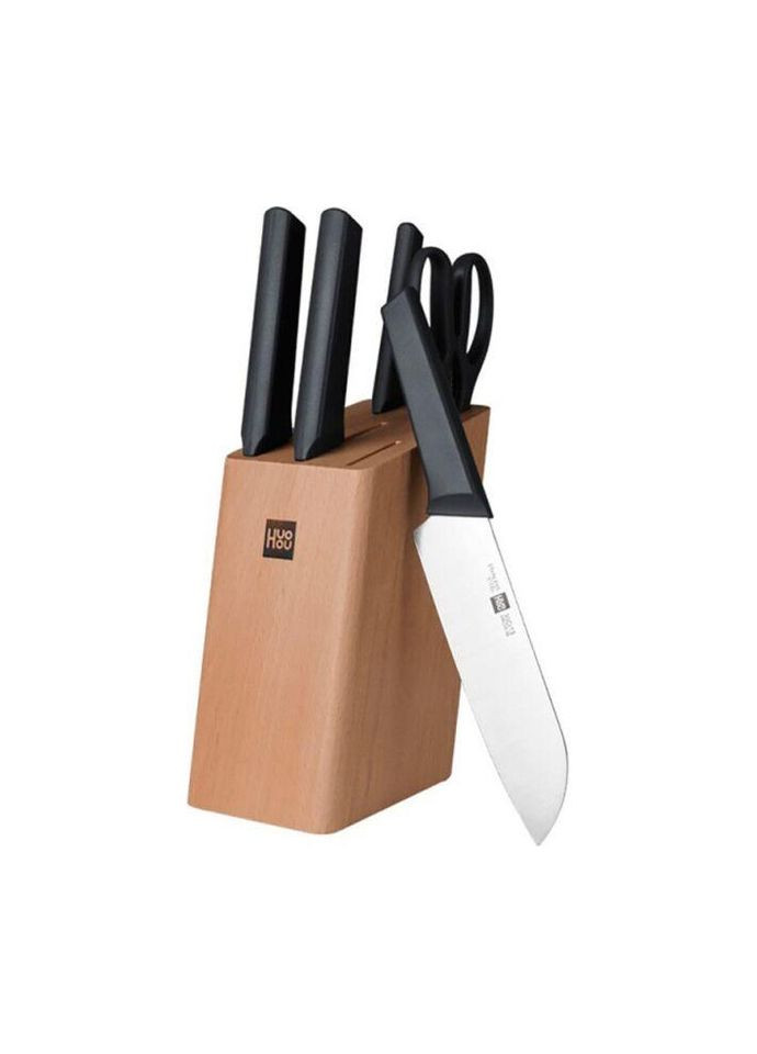 Набір кухонних ножів Huohou HU0057 (6 предметів) Huo Hou (279826662)