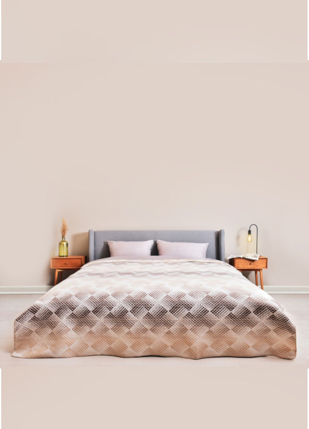 Плед покривало "Kassandra" 150x200 см (бавовняне) IDEIA (331111703)