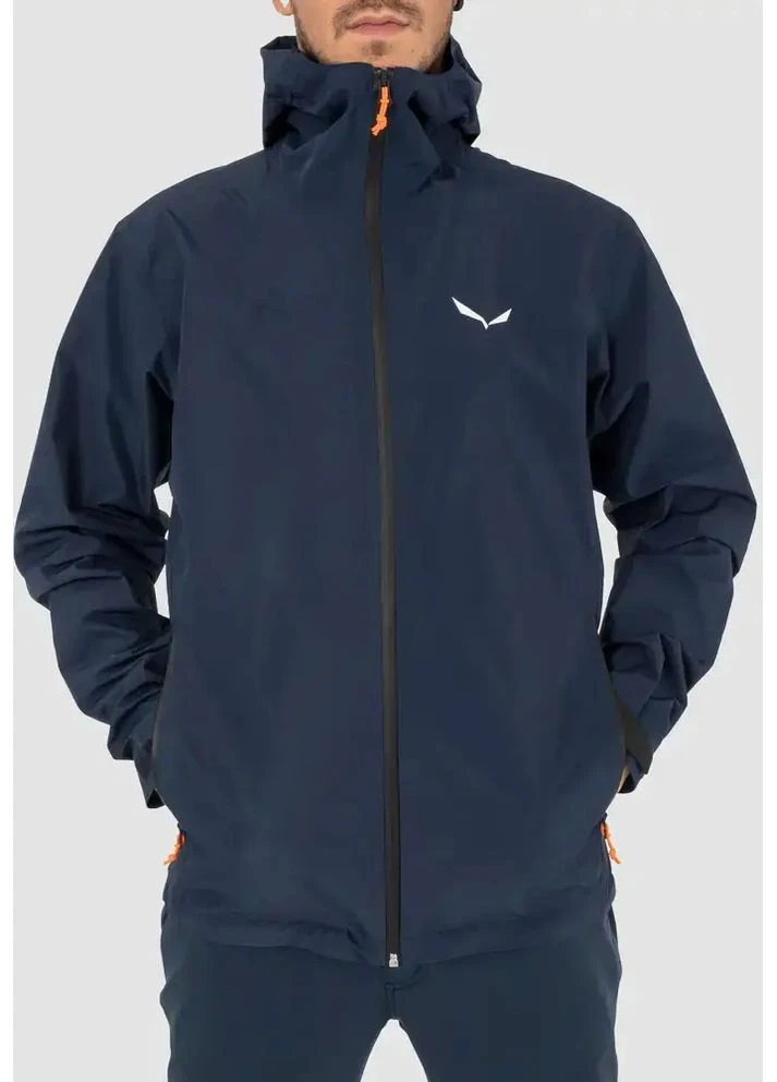 Комбінована демісезонна куртка alewa puez aqua 4 2.5l ptx jacket m 46/ black Salewa