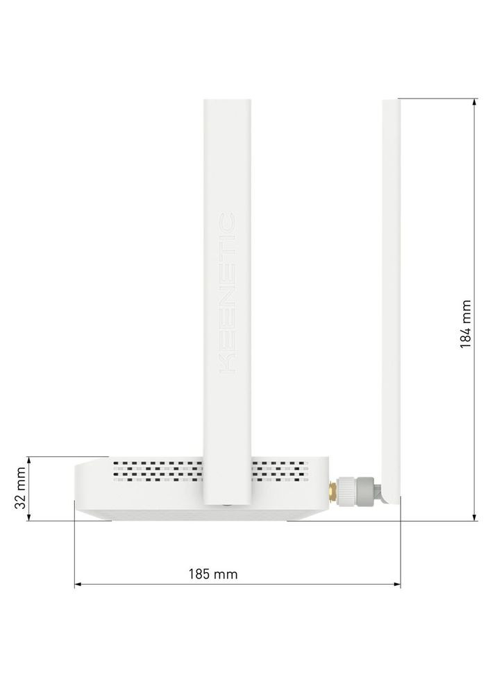 Роутер WIFI N300 LTE-модем 4G (KN-2211) Keenetic (317311909)
