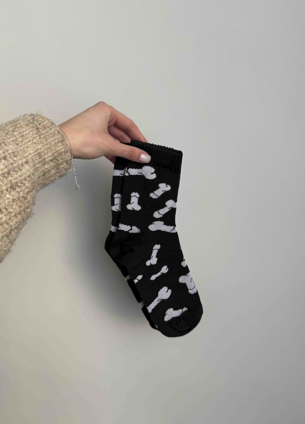 Комбинированные хлопковые носочки «перцы» VIDCHUY рисунки (316157482)