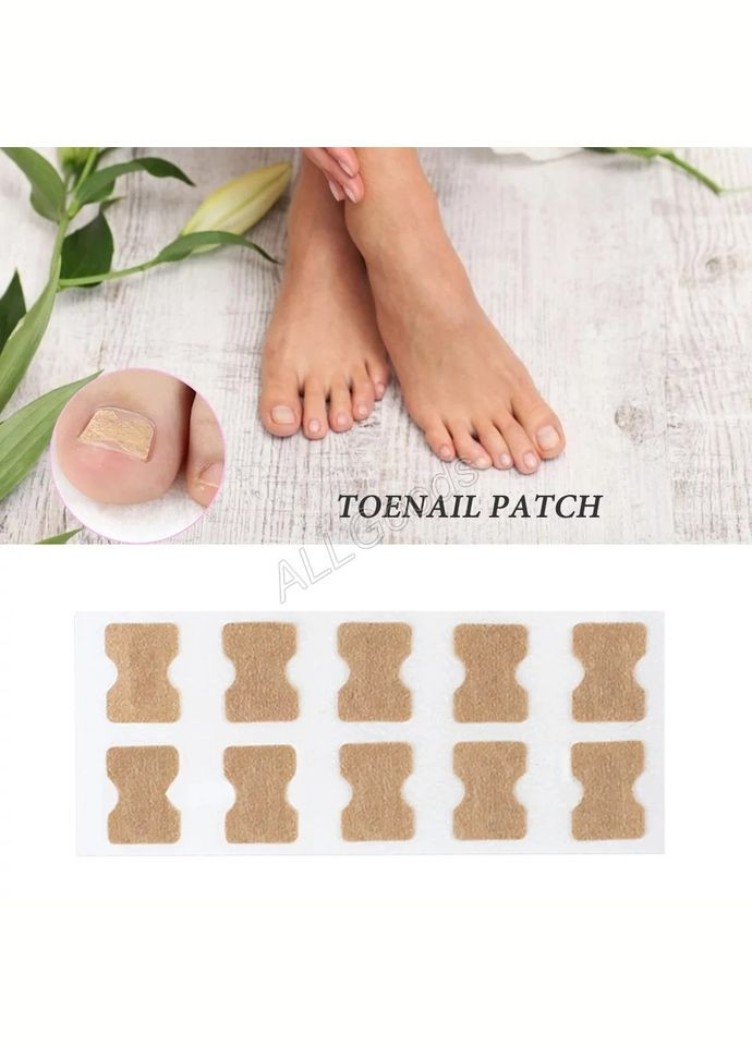 Наклейки від вростання нігтя 10 шт /уп No Brand (304266320)