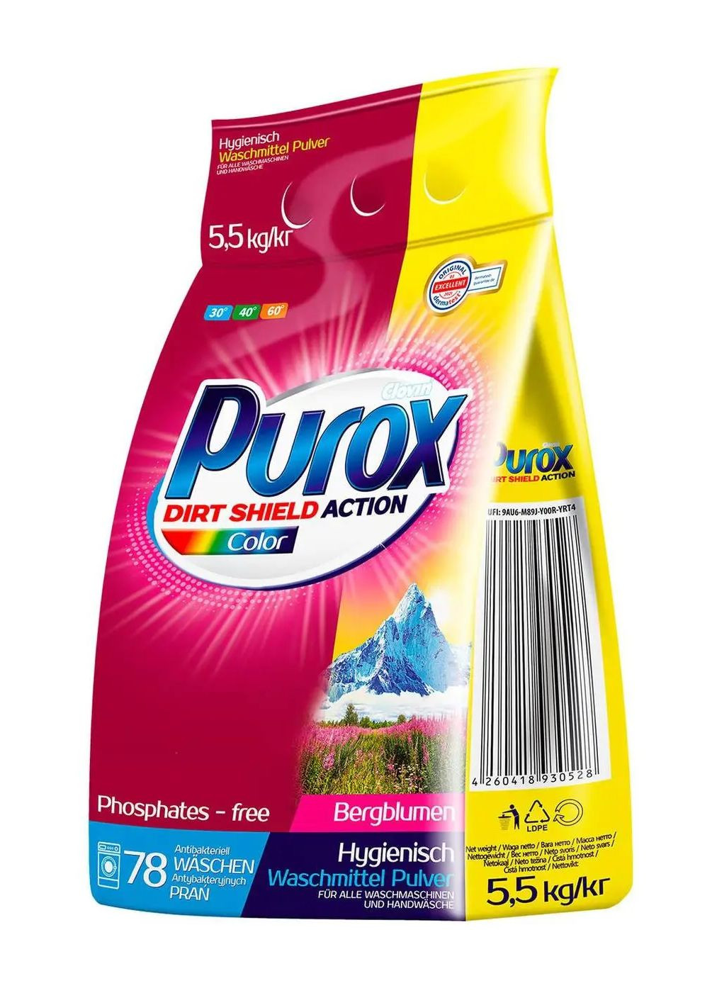 COLOR порошок д/прання 5,5 кг п/е Purox (334708557)