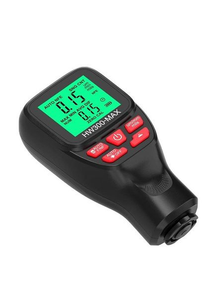 Цифровой толщиномер покрытия краски HW-300 Max Black Icar (365720873)