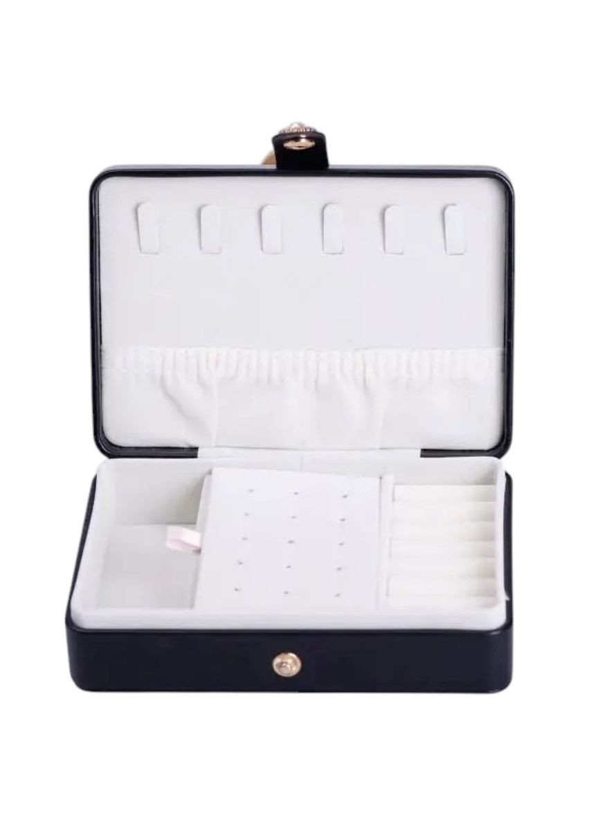 Шкатулка для украшений из эко кожи 16×11×4.7 см органайзер для ювелирных изделий HP-5-30B Yiwu (353505123)