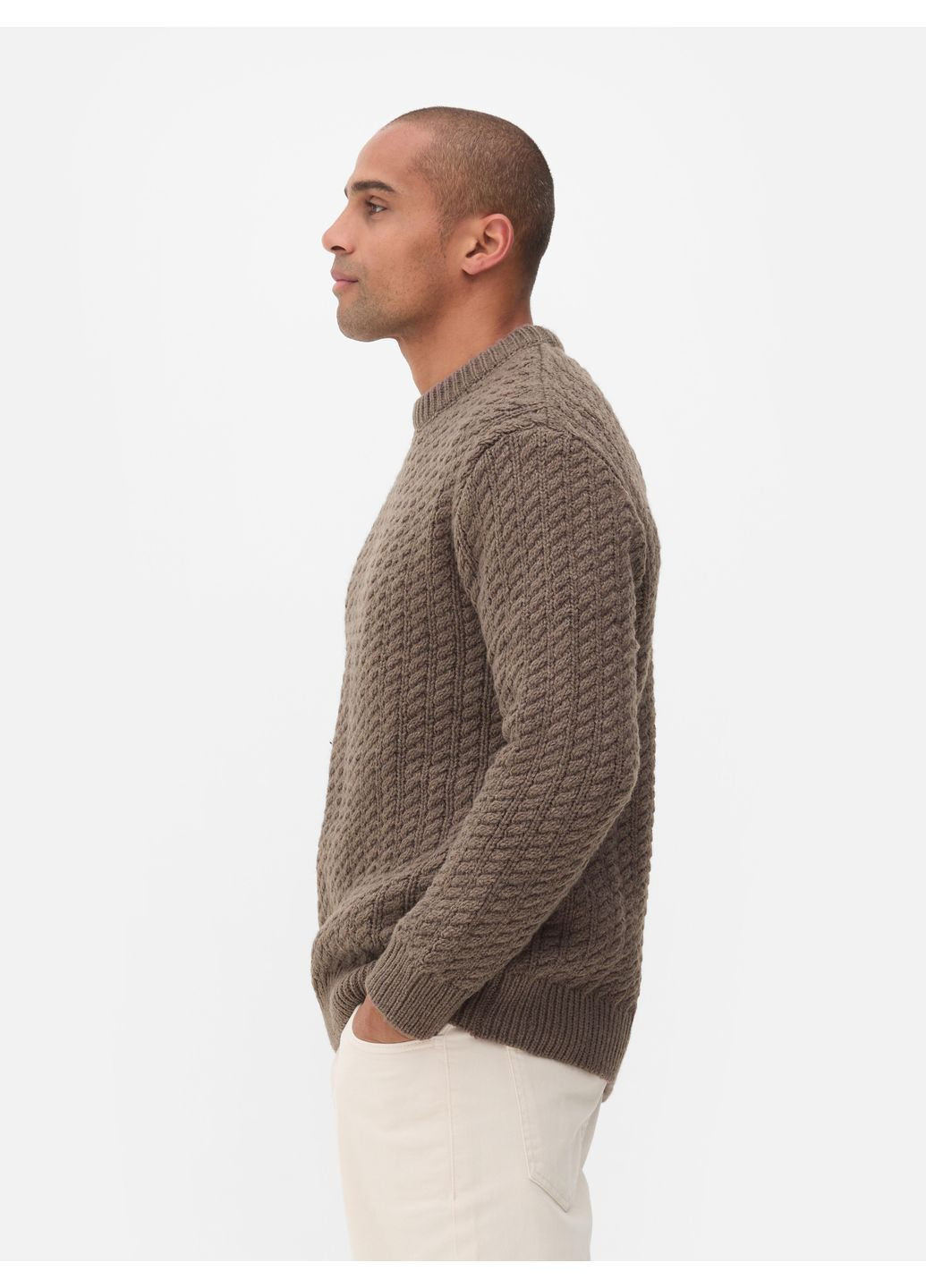 Темно-коричневий джемпер зима,темно-коричневий, Primark