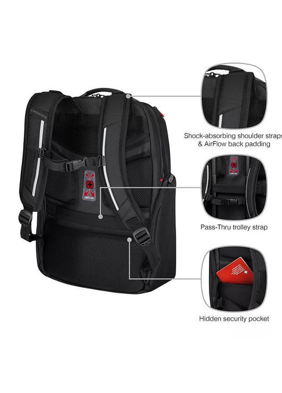 Городской рюкзак New Icons Meteor 17" 30л (653188) Wenger (335404393)