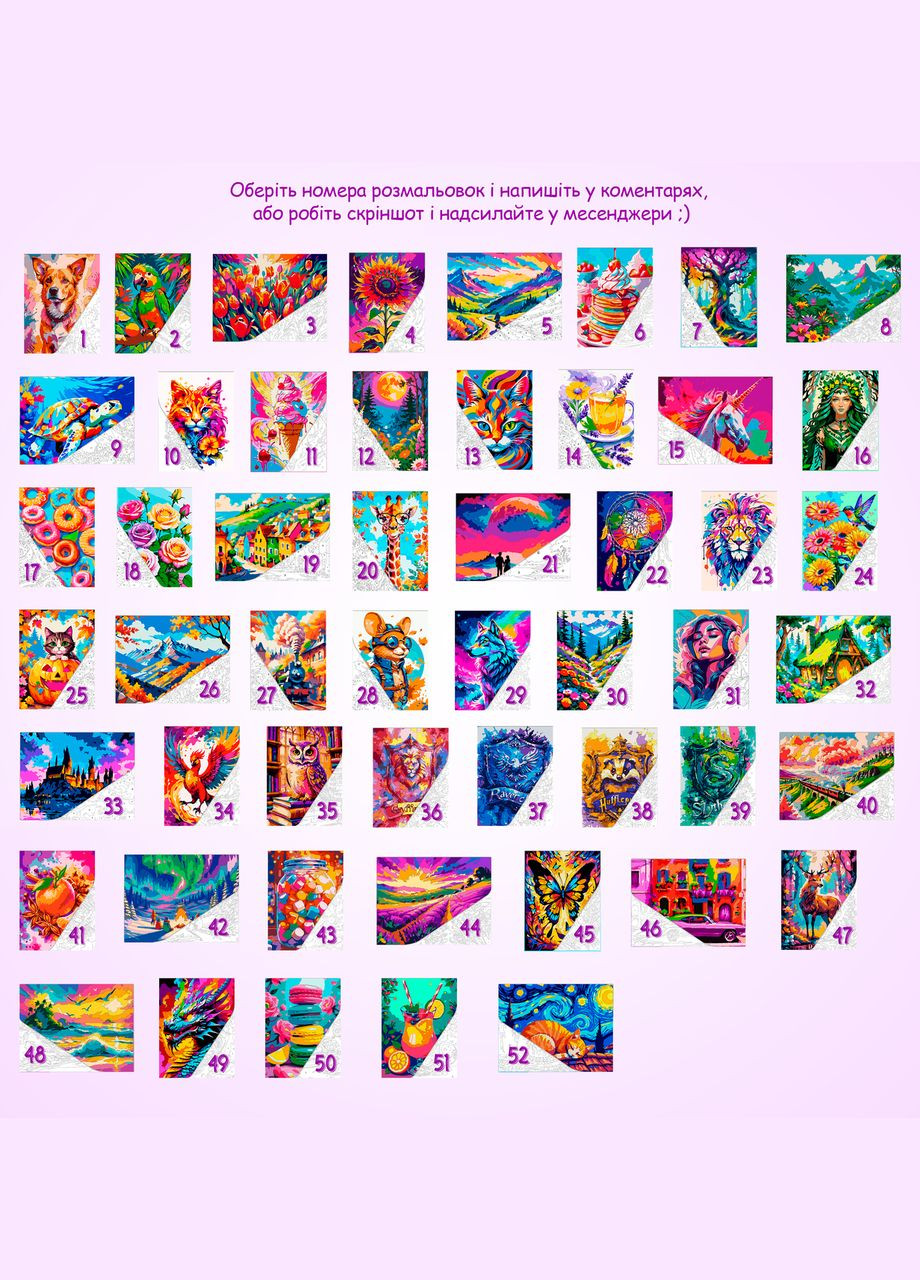 Розмальовка за номерами антистрес для дітей та дорослих "Фламінго в тропіках" No Brand (340461976)