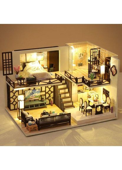 DIY House румбокс будинок для самостійного складання Quiet and good time No Brand (365783161)