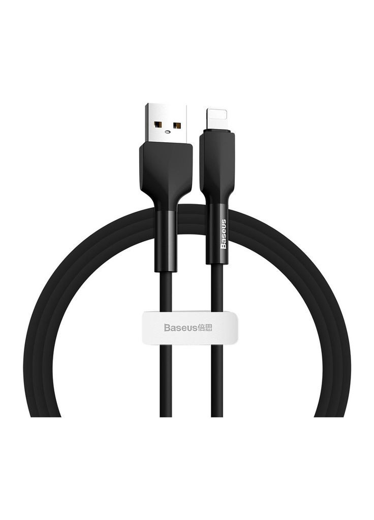 Дата кабеля USB 2.0 AM to Lightning 1.0m (m494962) Baseus USB 2.0 AM to Lightning 1.0m black (367071592)