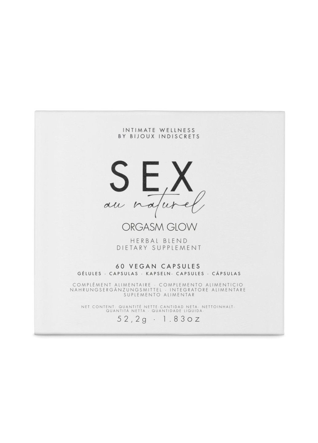 Натуральна харчова добавка для підвищення лібідо Sex au Naturel — Orgasm Glow Bijoux Indiscrets (292555684)