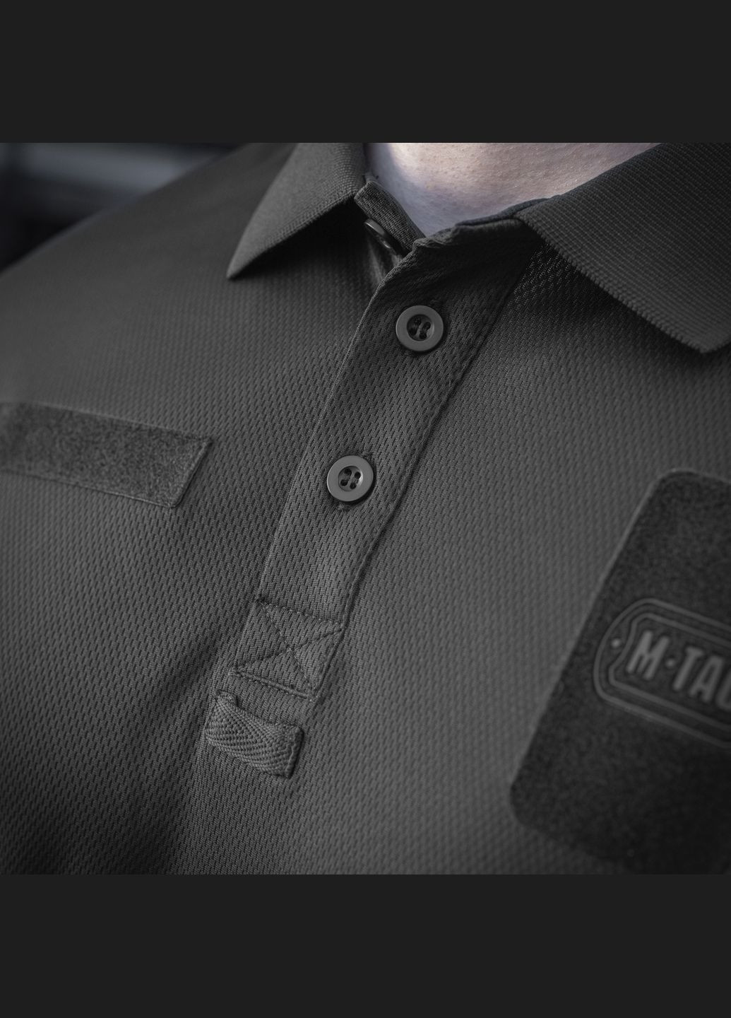 Поло Elite Tactical Coolmax Black (2XL) M-TAC (303411861)