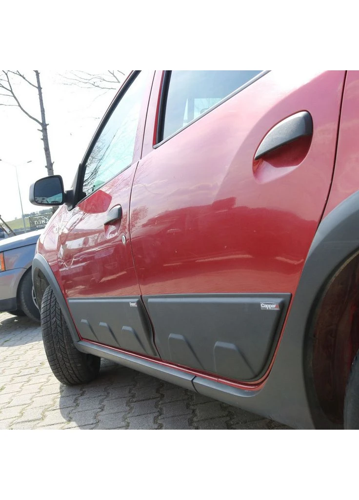 Молдинги (4 шт, ) для Renault Sandero 2013-2022 гг ABS (390718600)