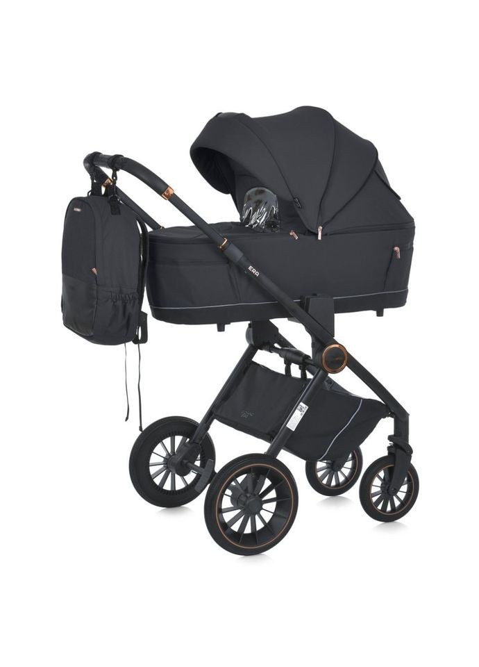 Дитяча коляска універсальна 2 в 1 ERA ME 1100-1 Black Ink No Brand (362569525)