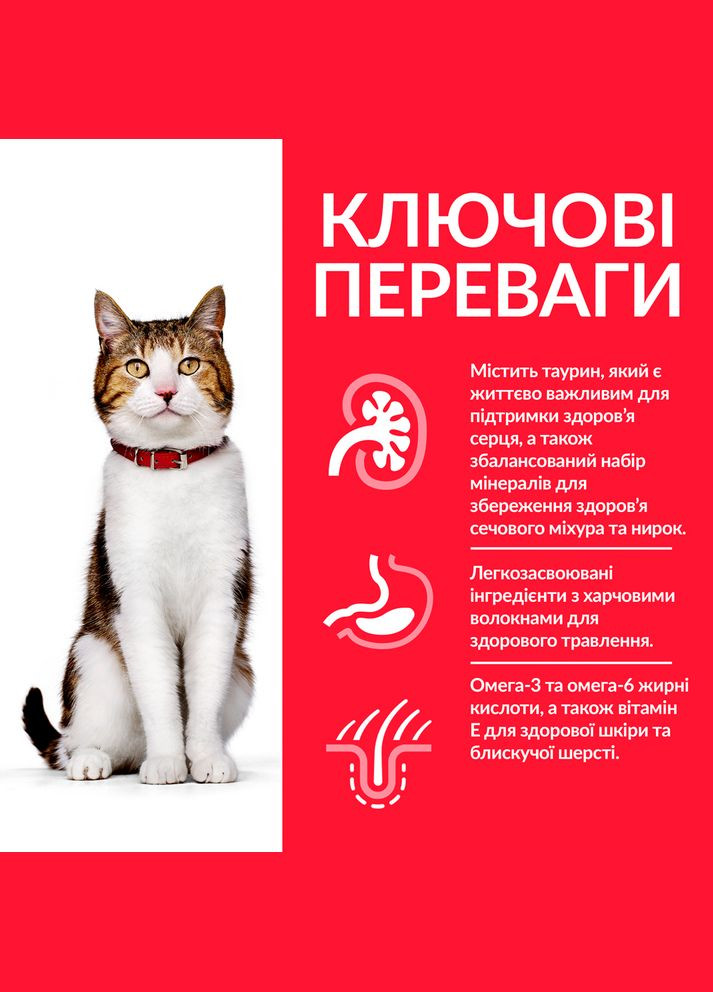 Сухой корм для пожилых котов старше 7 лет Science Plan Feline Mature Adult 7+ с курицей 10 кг 604178 HILLS (266274205)