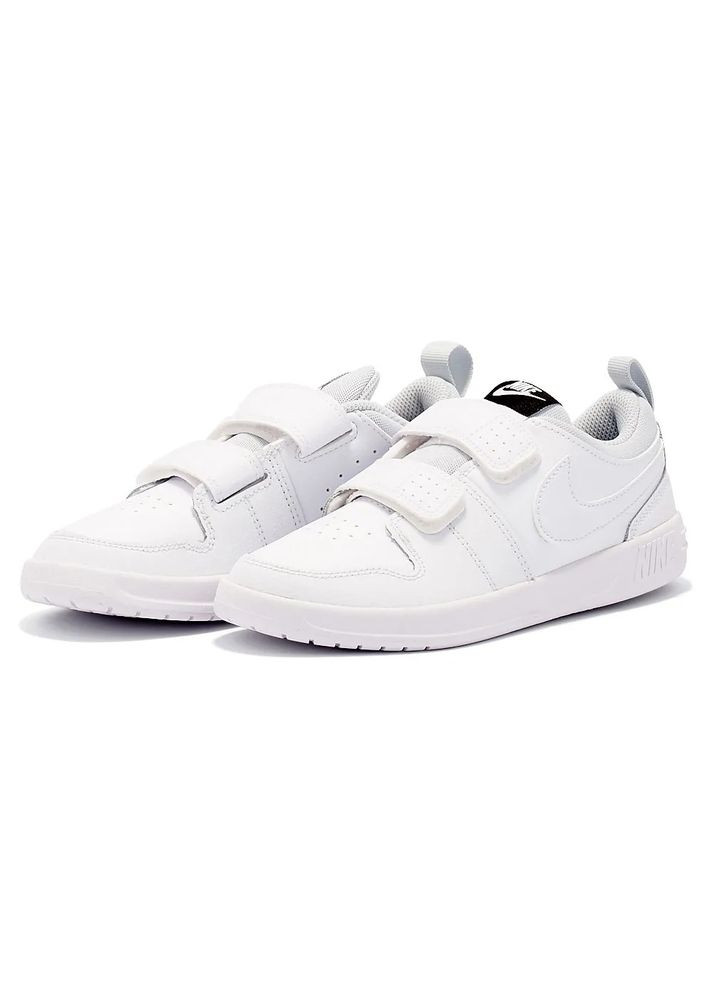 Білі всесезон кросівки kids pico 5 white/white р.10.5/27.5/18.3см Nike