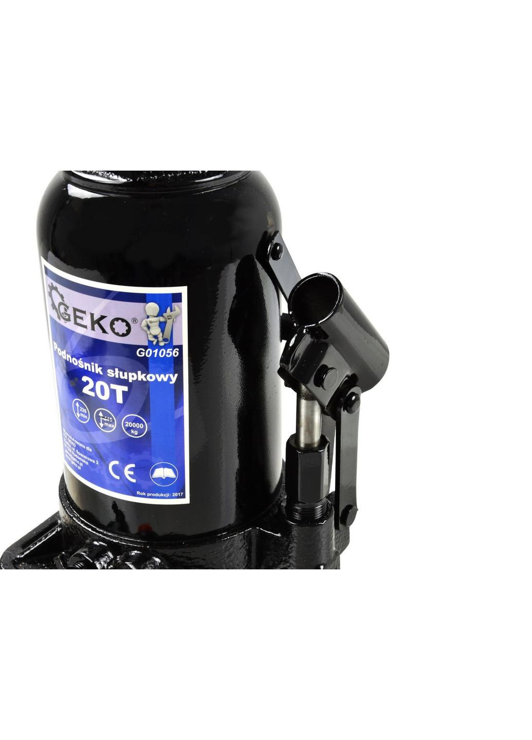 Домкрат гидравлический бутылочный 20 тонн Geko (308338719)